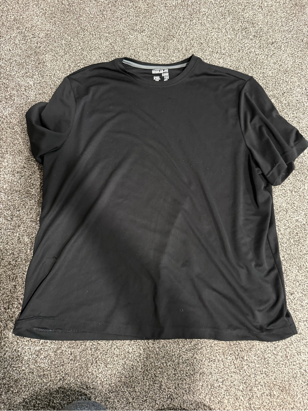 STARTER Men's Black Short Sleeve Performance Tee
